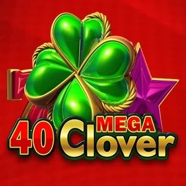 40 Mega Clover logo – Slots by Amusnet Interactive at Foxygold Casino