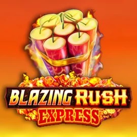 Blazing Rush Express by AreaVegas, showcased at foxygoldonline.com – game logo