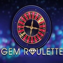 Gem Roulette logo by iSoftBet at Foxygold Casino