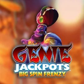 Genie Jackpots: Big Spin Frenzy slot visual from Blueprint Gaming available on foxygoldonline.com