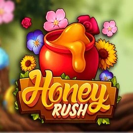Honey Rush slot visual from Play'n GO available on foxygoldonline.com