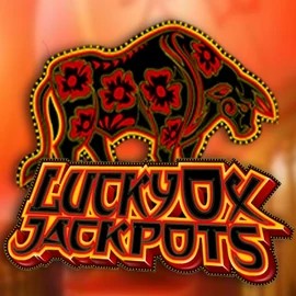 Enjoy Lucky Ox Jackpots by Rival – logo hosted on foxygoldonline.com