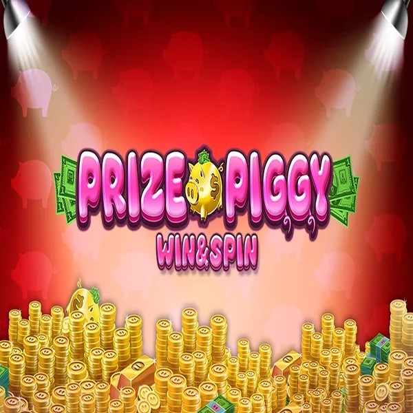 Prize Piggy Win &amp; Spin casino game by Inspired Gaming – featured logo at Foxygold Casino