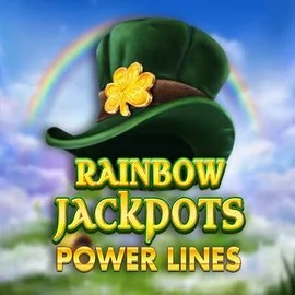 Rainbow Jackpots Power Lines casino game by Red Tiger Gaming – featured logo at Foxygold Casino