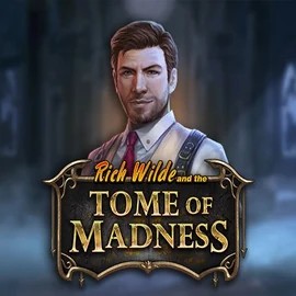 Tome of Madness online game logo by Play'n GO on foxygoldonline.com