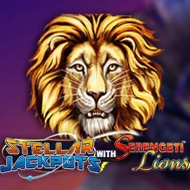 Enjoy Stellar Jackpots with Serengeti Lions by Lightning Box Game – logo hosted on foxygoldonline.com
