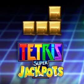 Tetris Super Jackpots slot icon by WMS, available at Foxygold Casino