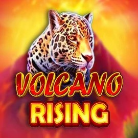 Volcano Rising logo – Slots by RubyPlay at Foxygold Casino